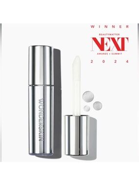Wonderskin Lip Rehab Serum Oil in Clear